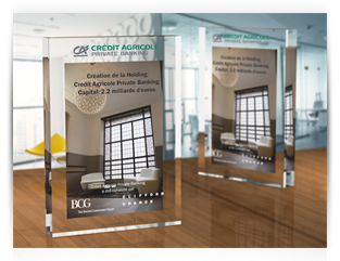 Tombstone pour Credit Agricole